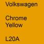 Preview: Volkswagen, Chrome Yellow, L20A.